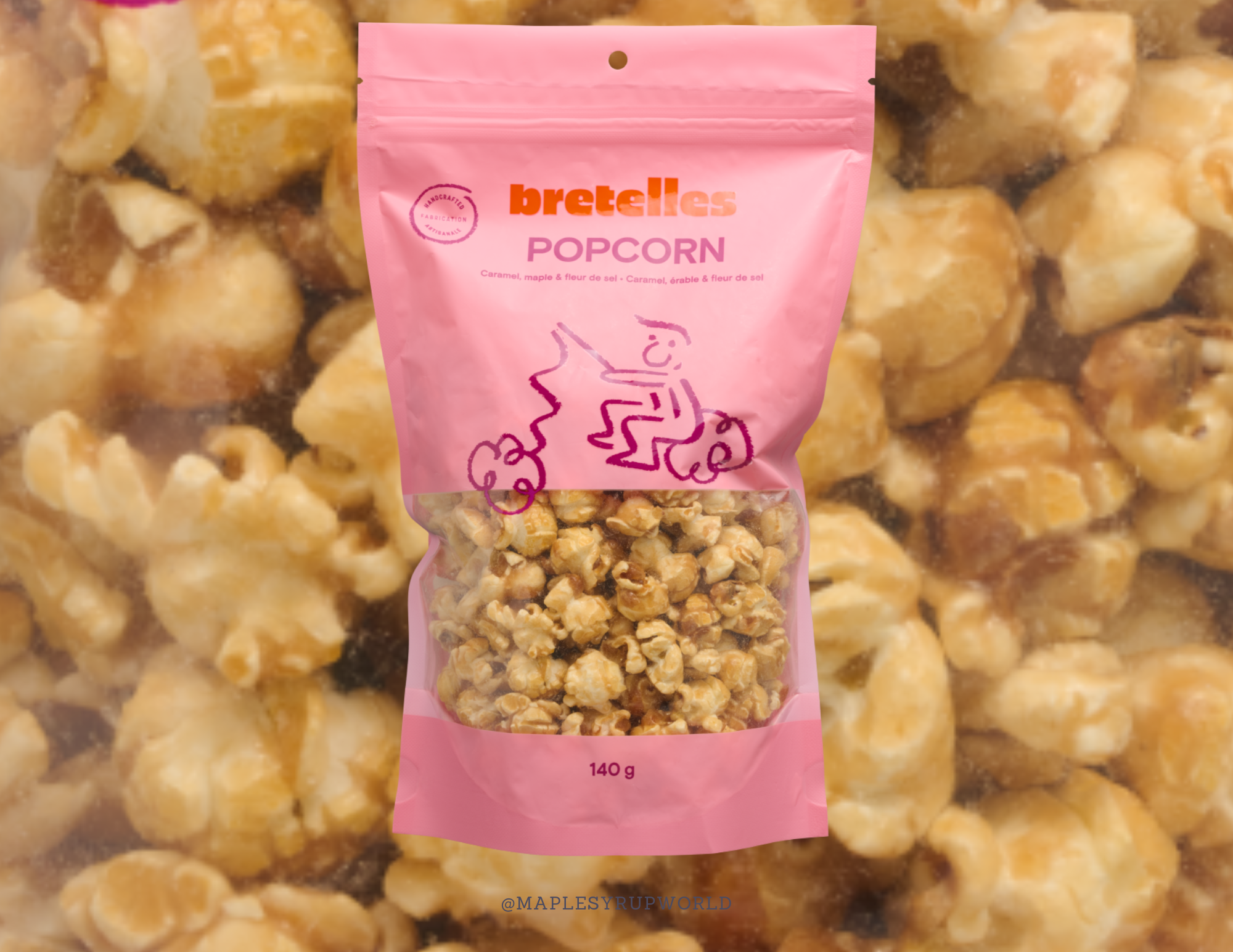 Bretelles Popcorn