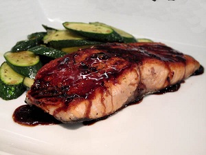 Quick Easy Balsamic Glazed Seared Salmon Maplesyrupworld